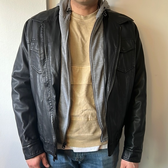 Levi leather jacket (extra large)